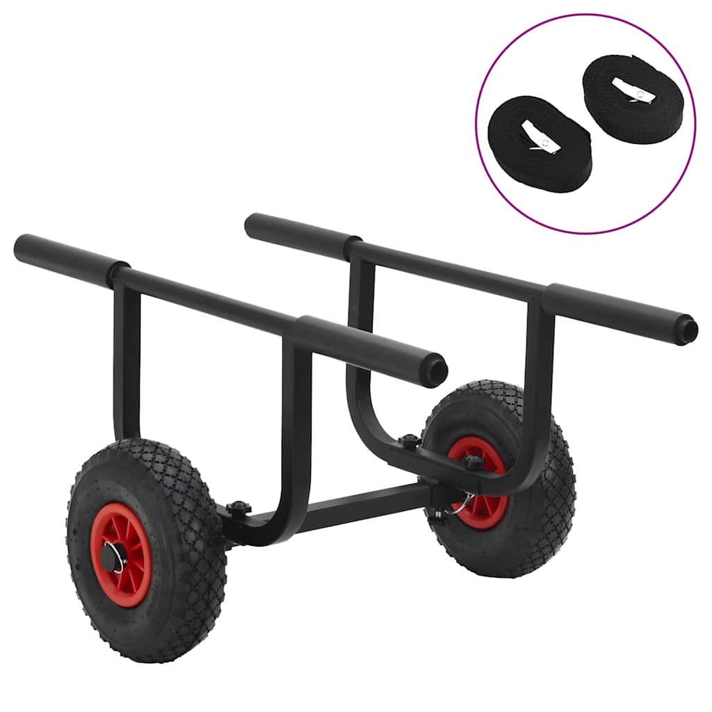 VidaXL Kajakwagen 90 kg Aluminium