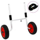Vidaxl -Kajaktrolley 90 kg Aluminium