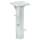 Vidaxl Parasol Foot für im Boden 16x16x39,5 cm Stahl Silber gefärbt