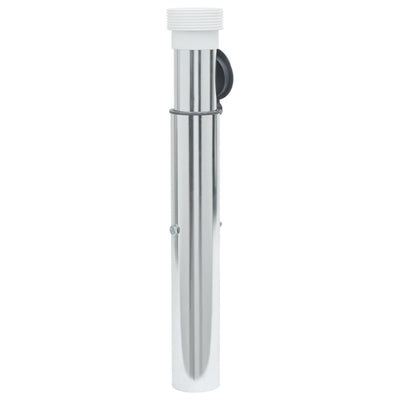 Vidaxl Parasol-Fuß für Land für 40-50 mm Stab Aluminium Silber