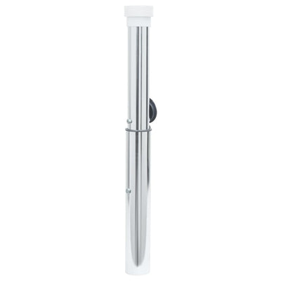 Vidaxl Parasol-Fuß für Land für 40-50 mm Stab Aluminium Silber