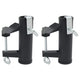 Vidaxl-Parasolklemmen für Balkon 2 ST 25-38 mm Stahl