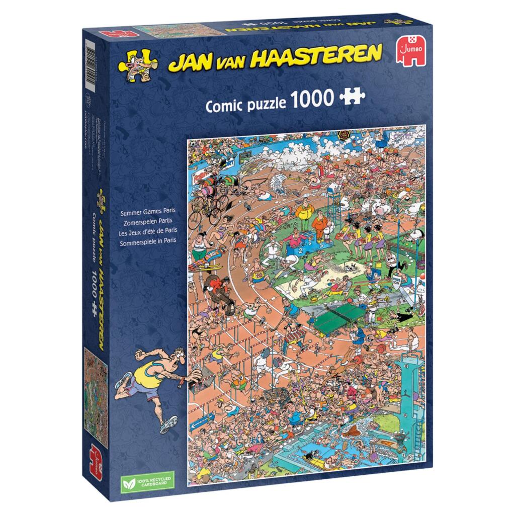 Jumbo -Puzzle Jan van Haasteren Olympische Sommerspiele 1000 Stück