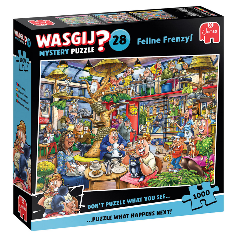 Wasping Puzzle Mystery Cat und Mausspiel 1000 Stücke