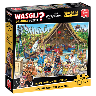 Wasgij Original Puzzle Efteling - Welt von Sindband! 1000 Stücke
