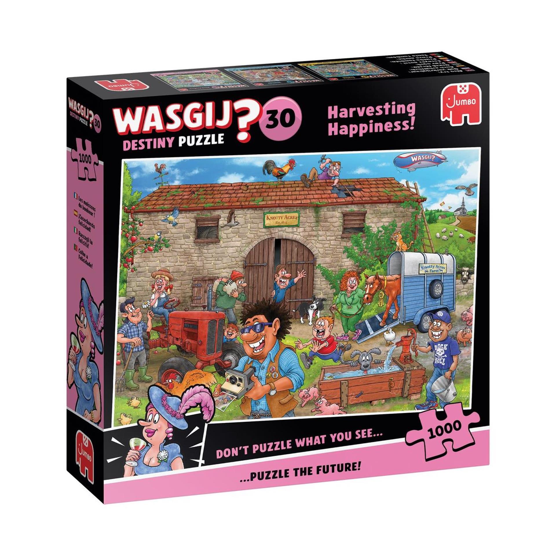 Jumbo Wasgij Puzzle Eine glückliche Ernte 1000 Teile