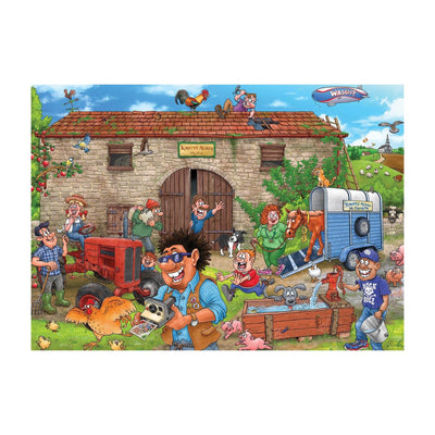 Jumbo Wasgij Puzzle Eine glückliche Ernte 1000 Teile