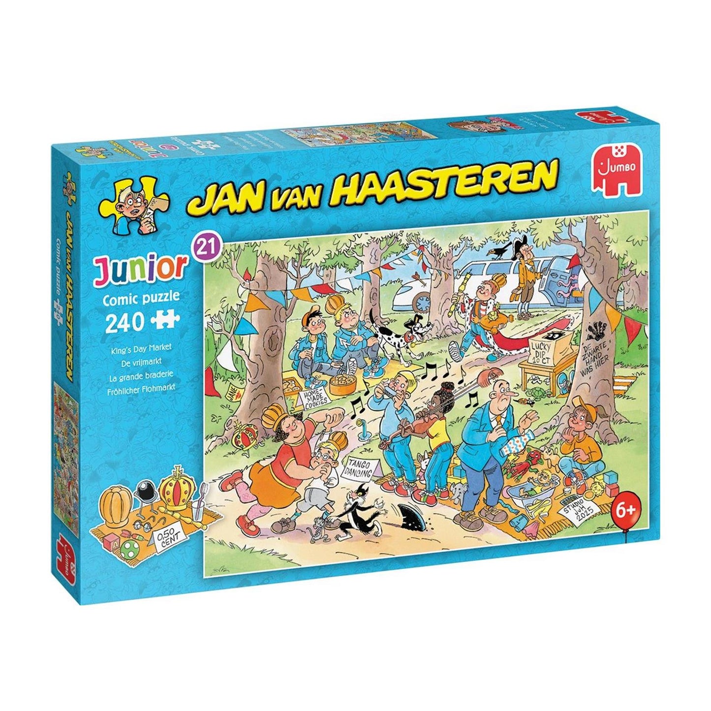 Jumbo JVH Puzzle 21 Der freie Markt 240 Teile