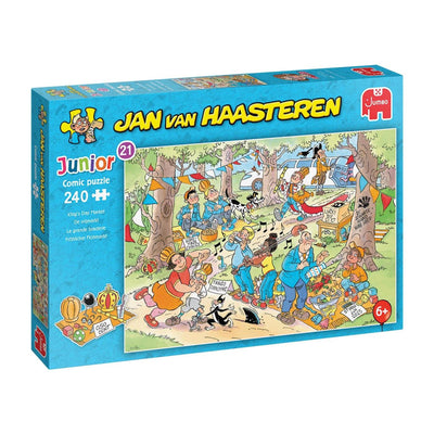 Jumbo JVH Puzzle 21 Der freie Markt 240 Teile