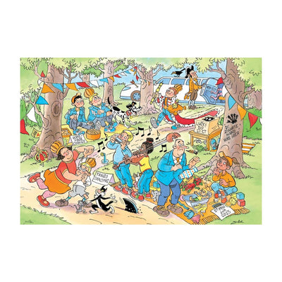 Jumbo JVH Puzzle 21 Der freie Markt 240 Teile