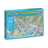 Jumbo JVH Puzzle 22 Wasserrutschen-Wahnsinn 360 Teile