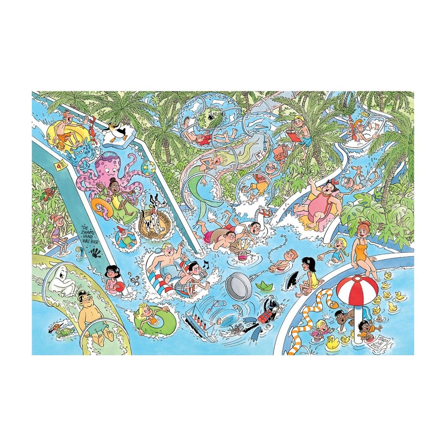 Jumbo JVH Puzzle 22 Wasserrutschen-Wahnsinn 360 Teile