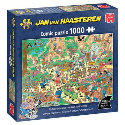 Jumbo jvh Puzzle Fröhliche Flatterer 1000tlg