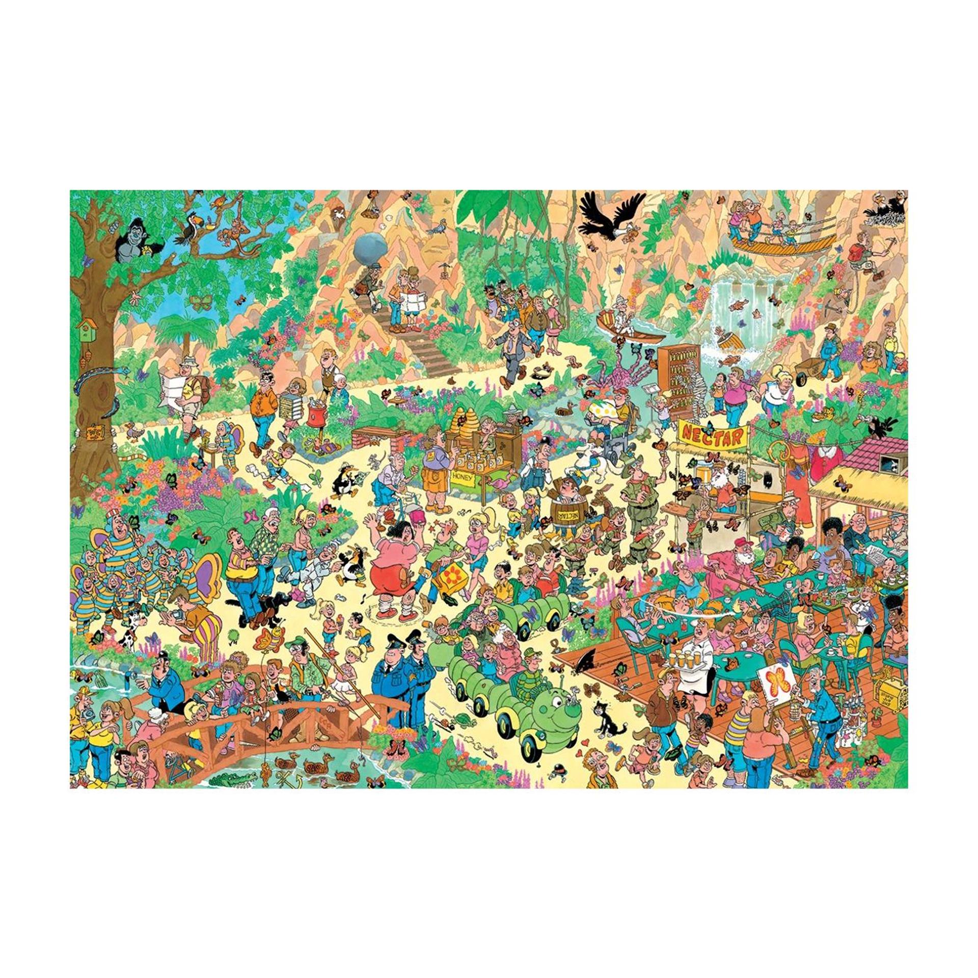 Jumbo jvh Puzzle Fröhliche Flatterer 1000tlg