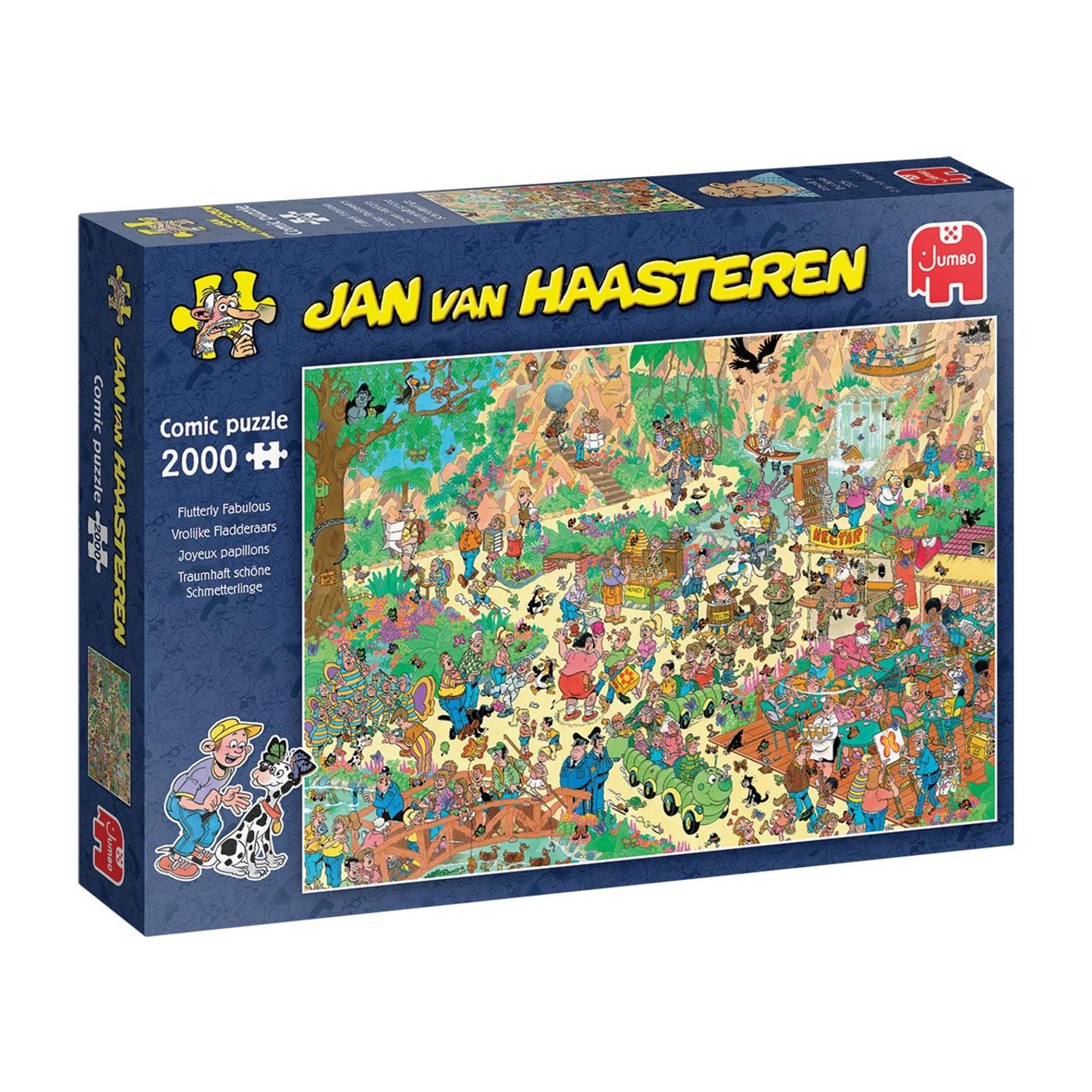 Jumbo jvh Puzzle Fröhliche Flatterer 2000tlg