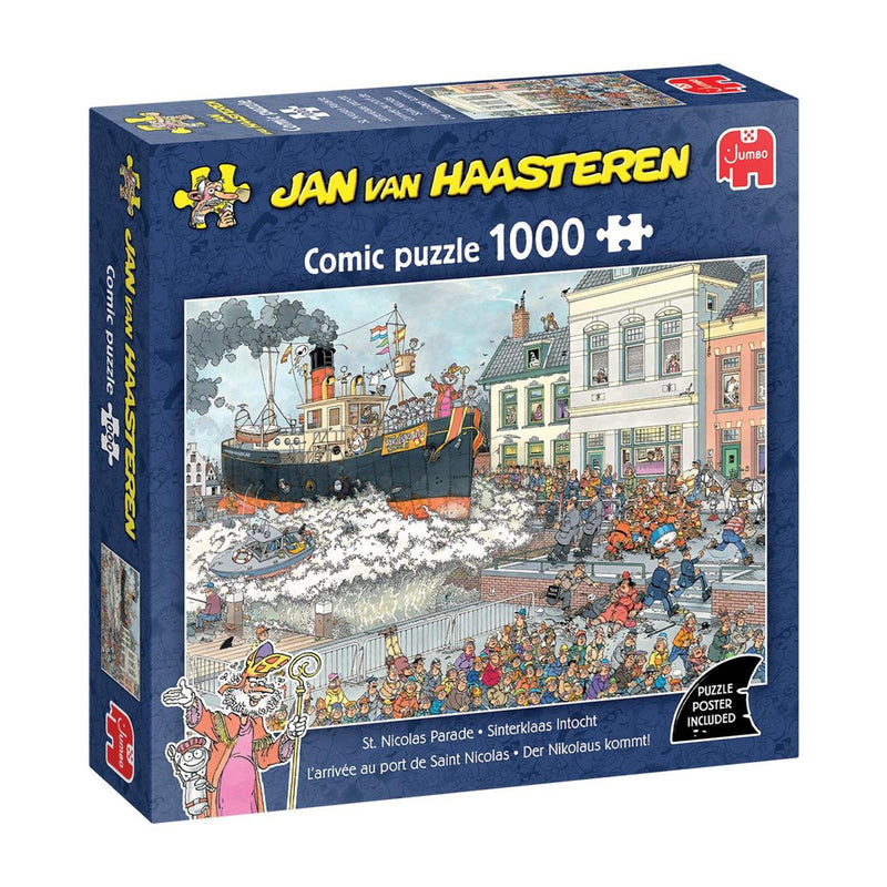Ankunft von Jumbo Jan van Haasteren Sinterklaas