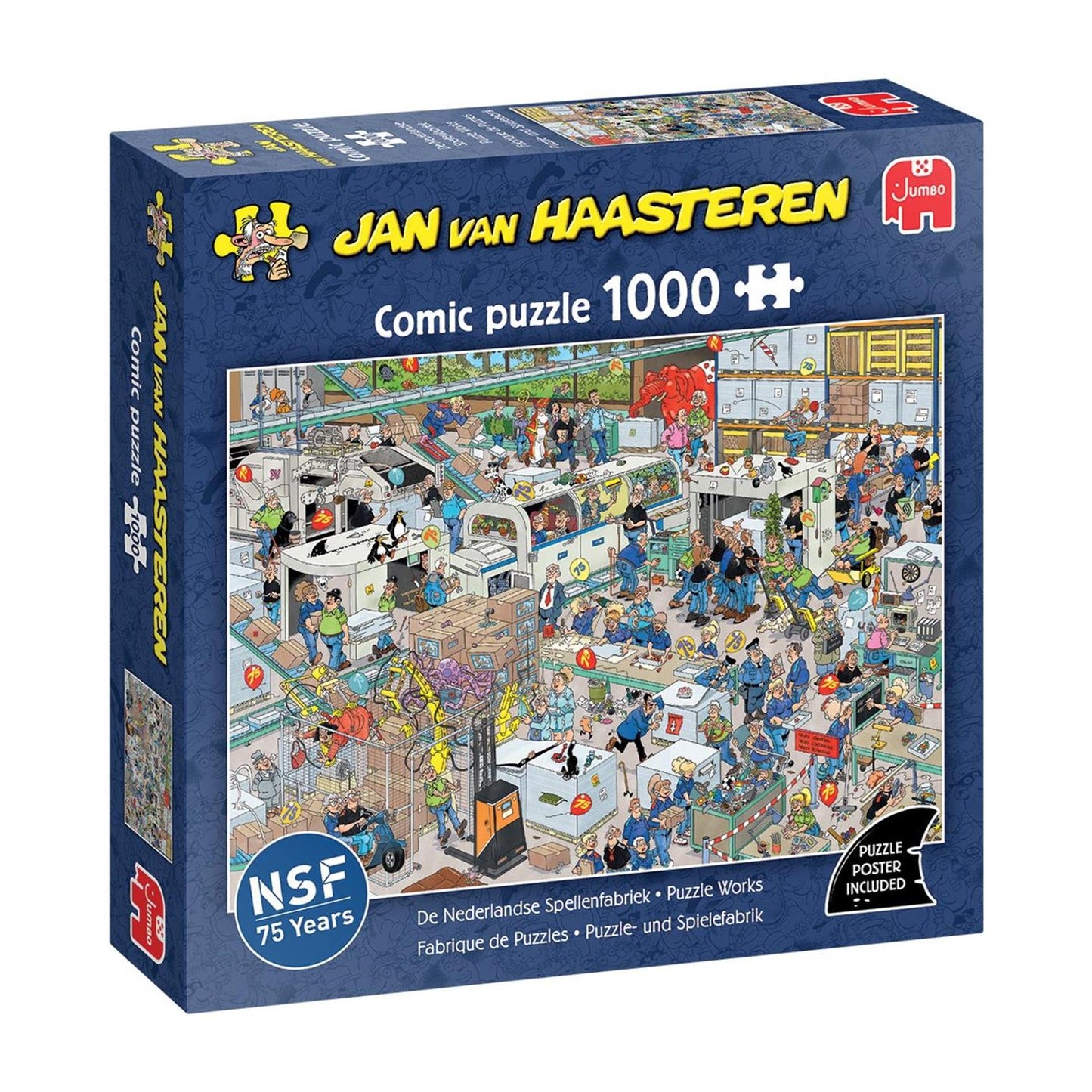 Jumbo JVH Dutch Games Factory 1000 Stück