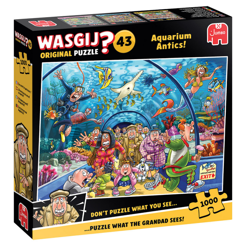 Wasgij Original 43 Puzzle – nicht im Haken, 1000 Teile.