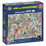 Jumbo Jan van Haasteren Puzzle - Beim Friseur, 1000 Teile. - afbeelding 1