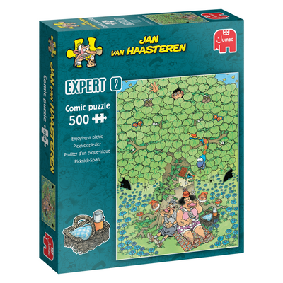 Jumbo Jan van Haasteren Puzzle Expert 2 - Picknickspaß - 500 Teile.