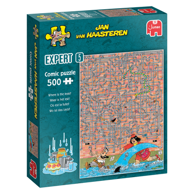 Jumbo Jan van Haasteren Puzzle-Experte 5 – wo ist das Leck? - 500 Stk.