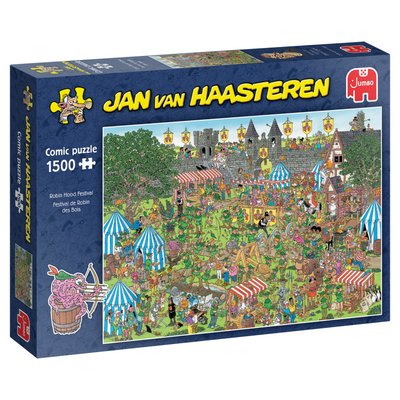 Jumbo Jan van Haasteren Puzzle - Robin Hood Festival, 1500 Teile.