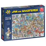 Jumbo Jan van Haasteren Puzzle „Die Bäckerei“ – 2000 Teile. - afbeelding 1