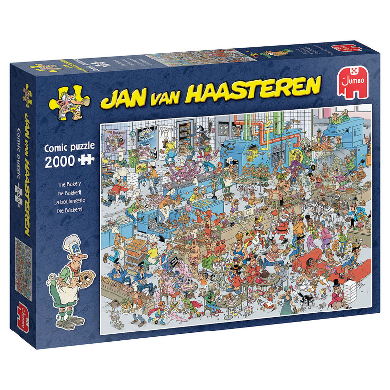 Jumbo Jan van Haasteren Puzzle „Die Bäckerei“ – 2000 Teile.