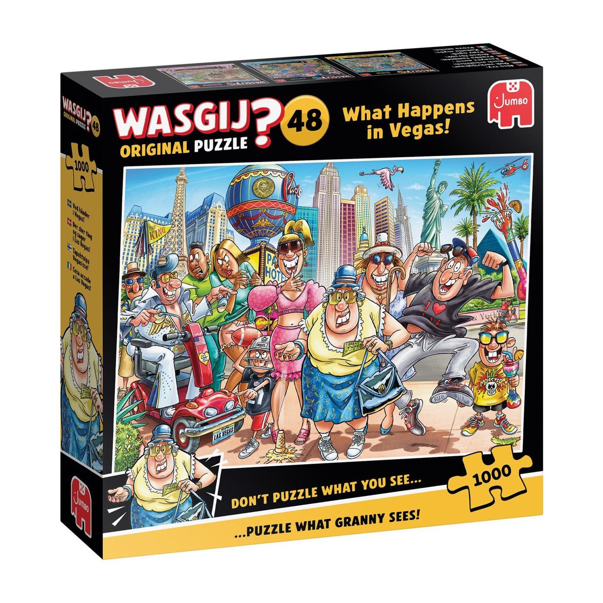 Jumbo Wasgij Original 48 Titel noch offen, 1000 Stück