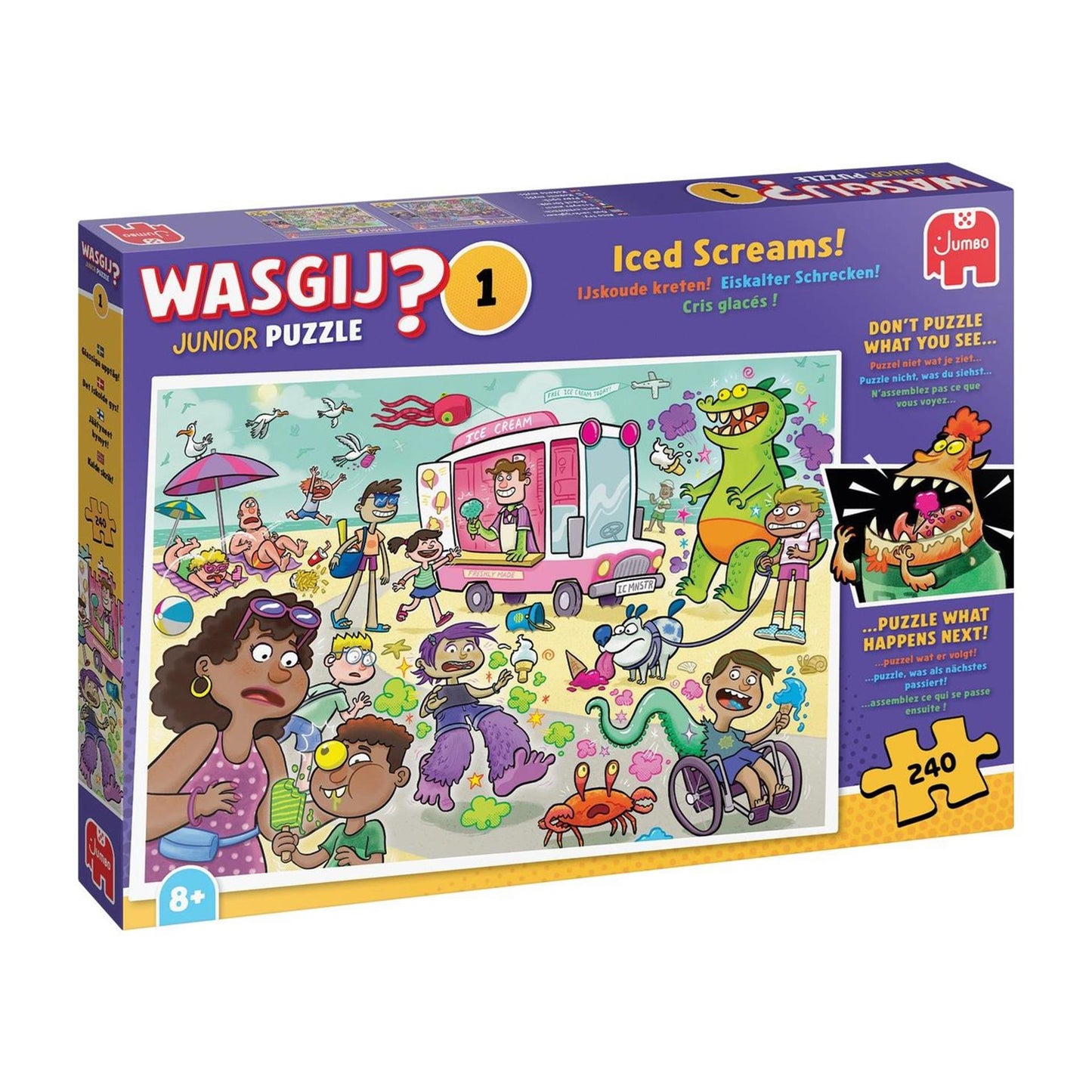 Jumbo Wasgij Junior1 eiskalt 240Stk