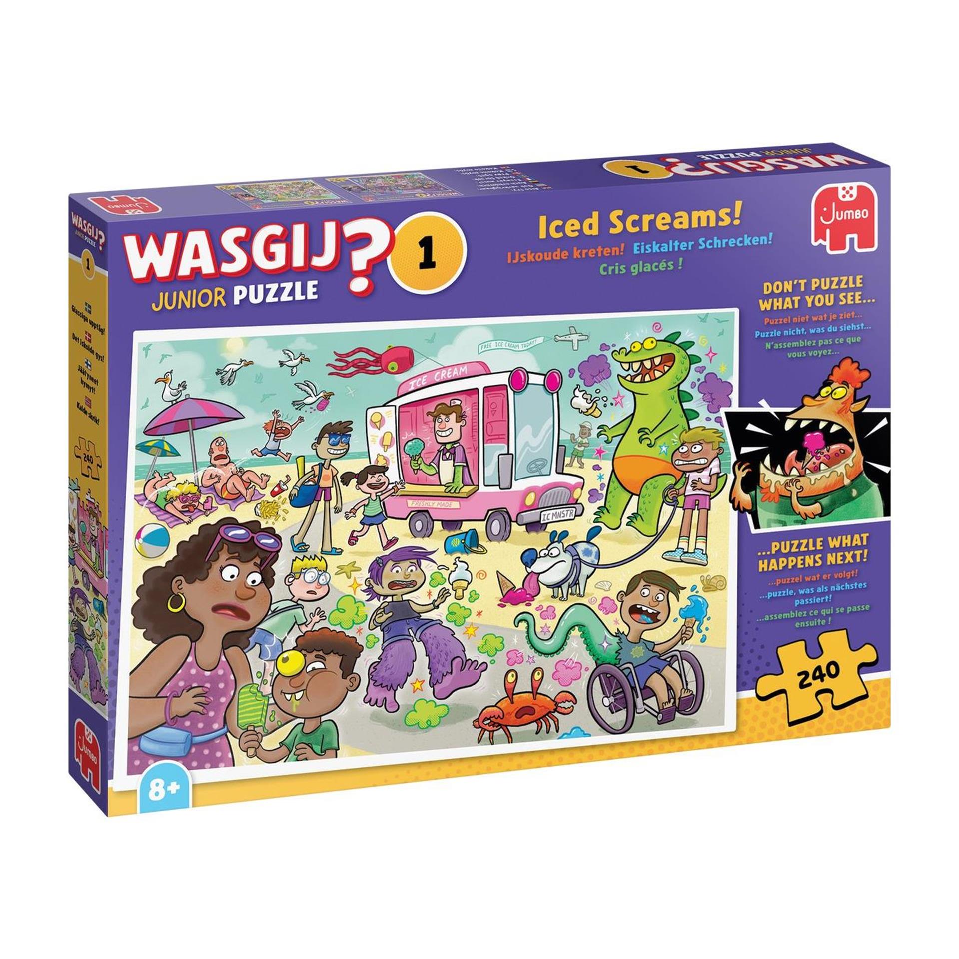 Jumbo Wasgij Junior1 eiskalt 240Stk
