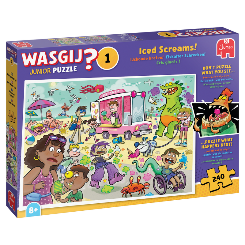 Jumbo Wasgij Junior1 eiskalt 240Stk