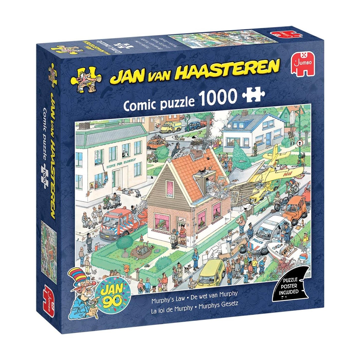 Jan van Haasteren Puzzle - Murphys Gesetz - 1000 Teile.