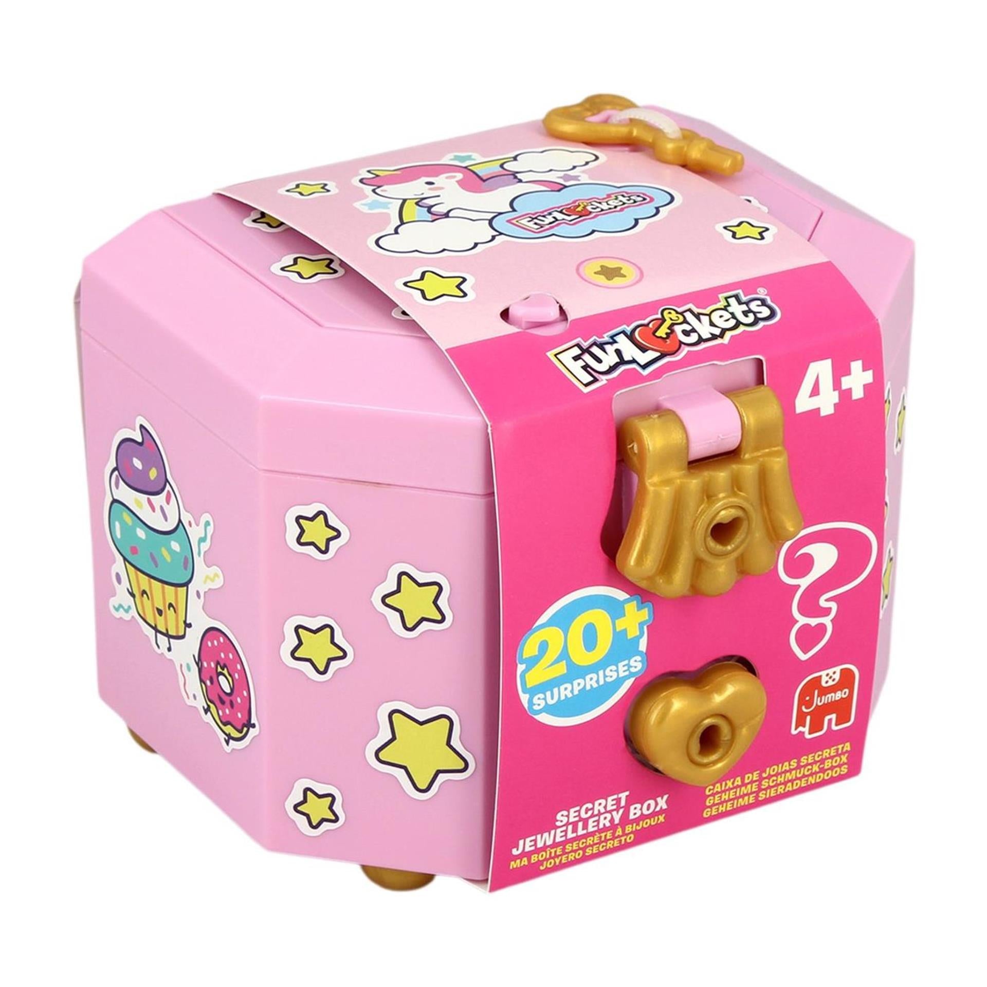 Jumbo Funlockets geheime Schmuckschatulle – 12 Stück.