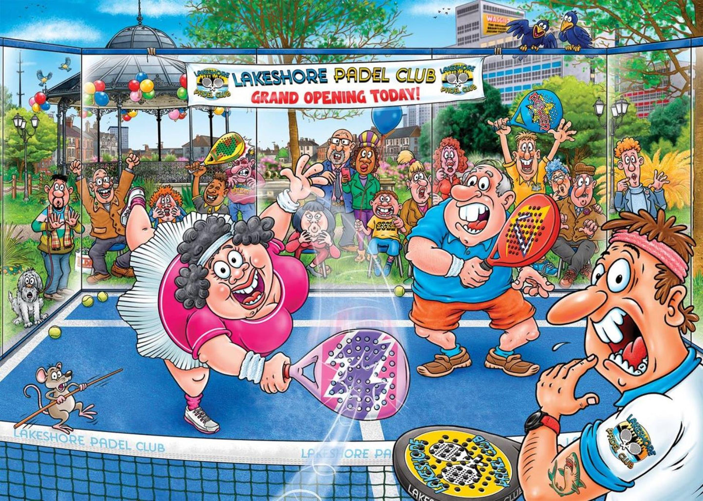 Jumbo Wasgij Original 49 Padel Court 1000Stk