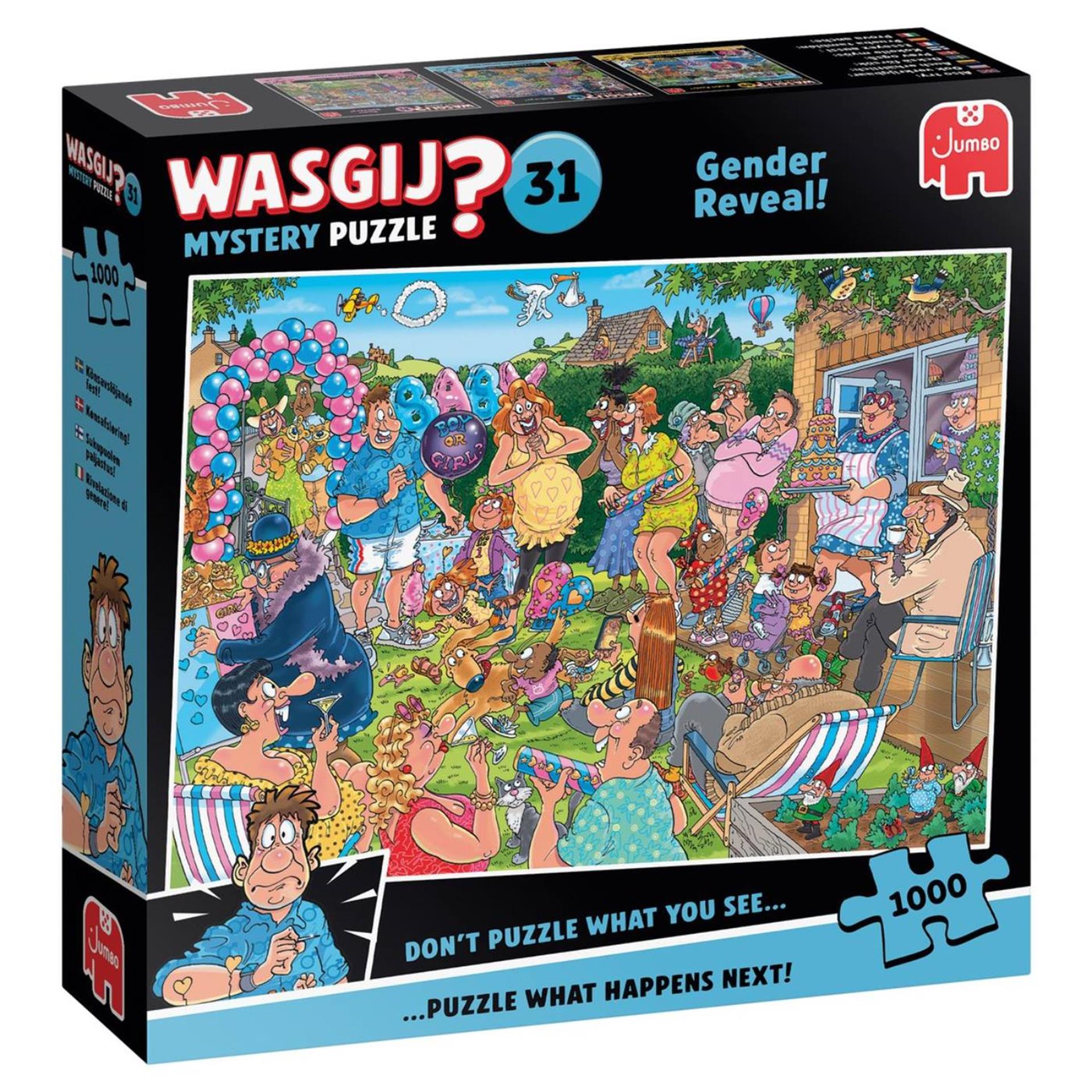 Jumbo Wasgij Mystery 31 Geschlecht 1000 Stück