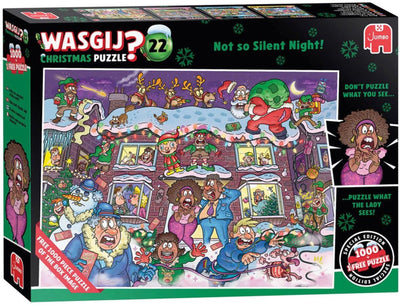 Jumbo wasgij Weihnachten 22 Puzzle – keine so stille Nacht! - 2x1000 Stk.