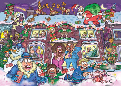 Jumbo wasgij Weihnachten 22 Puzzle – keine so stille Nacht! - 2x1000 Stk.