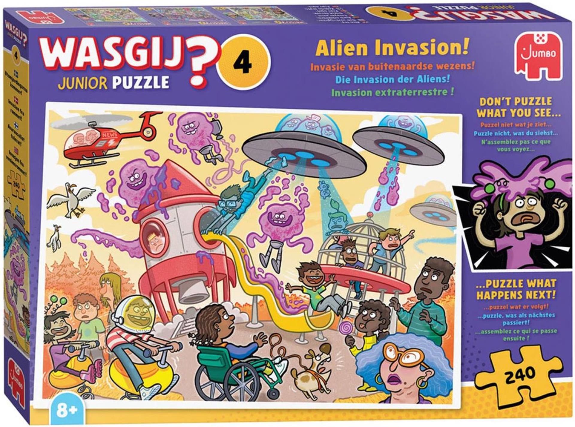 Jumbo Wasgij Junior 4 Invasion 240 Stück