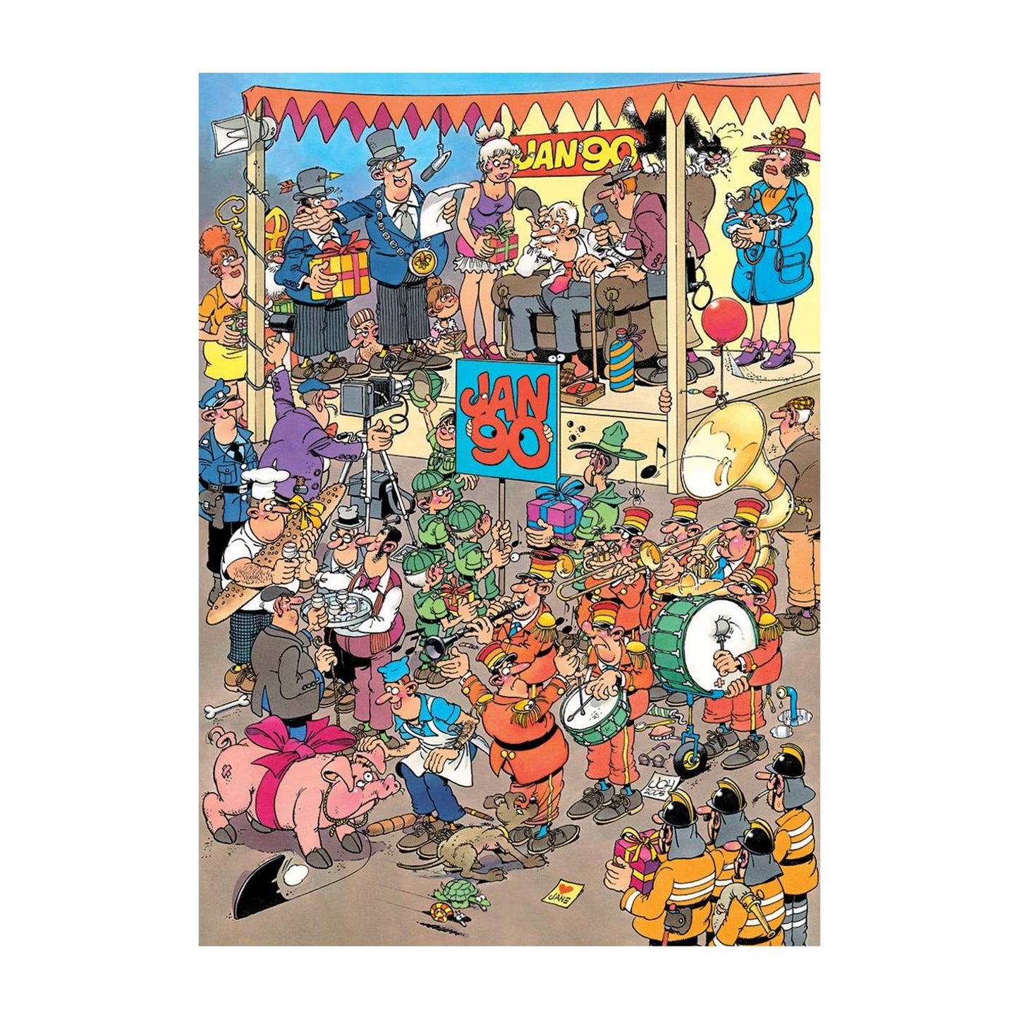 Jumbo JVH Titel fein 90. 500 Stück