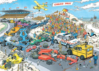 Jan van Haasteren – noch eine Runde Zandvoort – 1000 Stück