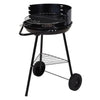BBQ Grill 43x70 cm schwarz