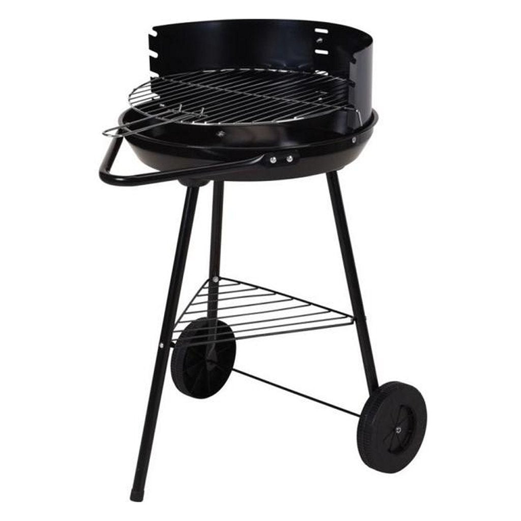 BBQ Grill 43x70 cm schwarz