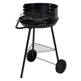 BBQ Grill 43x70 cm schwarz - afbeelding 1