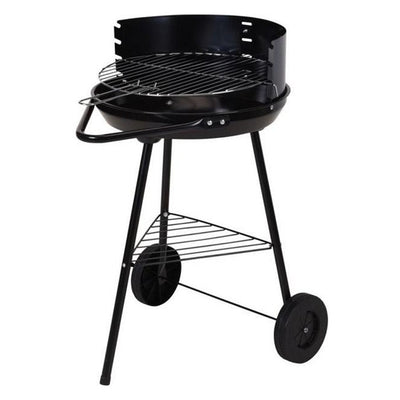 BBQ Grill 43x70 cm schwarz