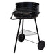 BBQ Grill 43x70 cm schwarz
