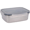 Ausgezeichnete Aufbewahrungsbox für Haushaltswaren, 750 ml, Edelstahl, grau