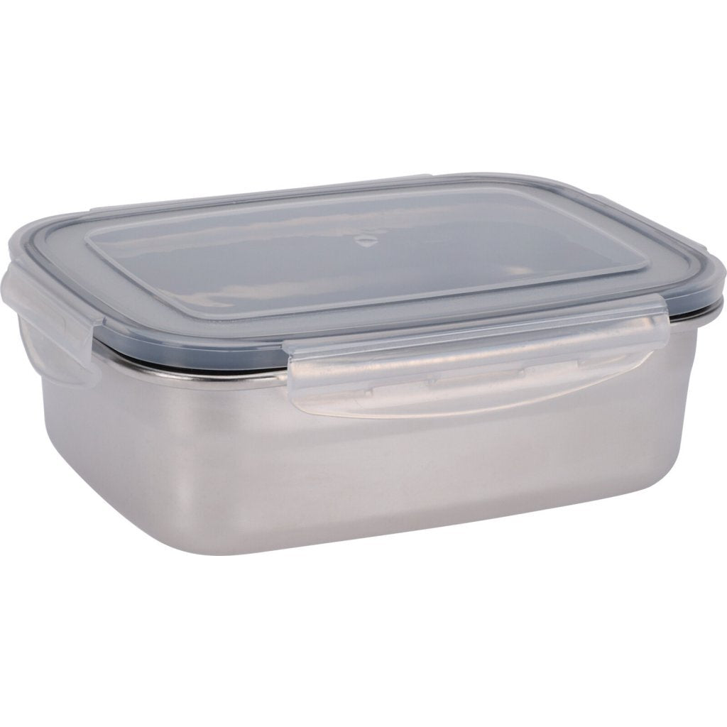 Ausgezeichnete Aufbewahrungsbox für Haushaltswaren, 750 ml, Edelstahl, grau