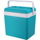 Excellent Houseware Kühlbox 24l 24x34x32 cm türkisweiß