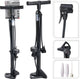 Ausgezeichnete Haushalts-Fahrradpumpe, stehend, 60 cm, schwarz